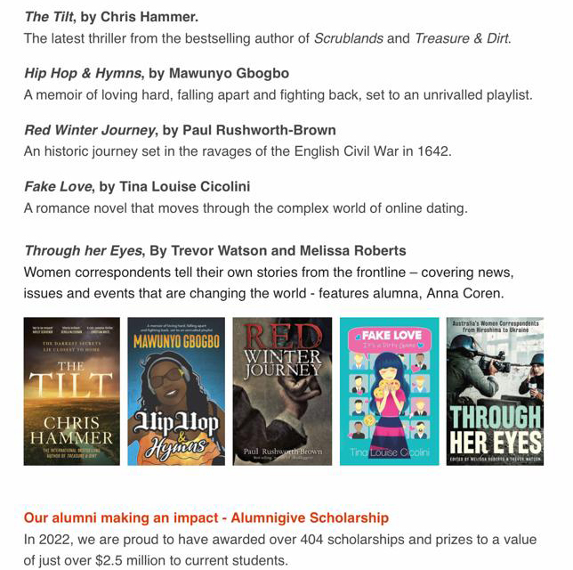 “FAKE LOVE” HAS BEEN FEATURED IN THE CHARLES STURT UNIVERSITY SUMMER READS LIST. GET YOUR COPY NOW THROUGH AMAZON OR ORDER THROUGH YOUR ONLINE OR LOCAL BOOKSTORE